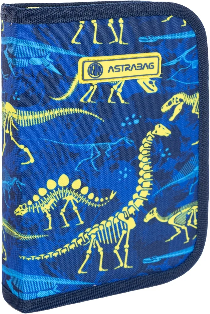 Ученически несесер, Astra, AC1 Динозаври, Без аксесоари, 20 x 14 x 3,5 см