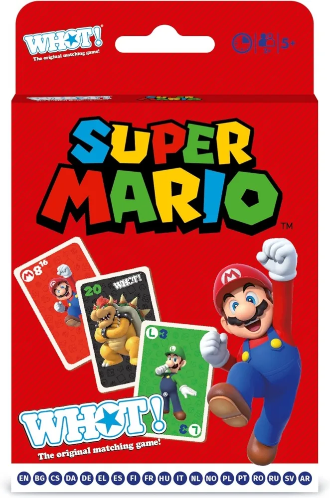 Карти за игра, Winning Moves, Супер Марио, издание на WHOT!