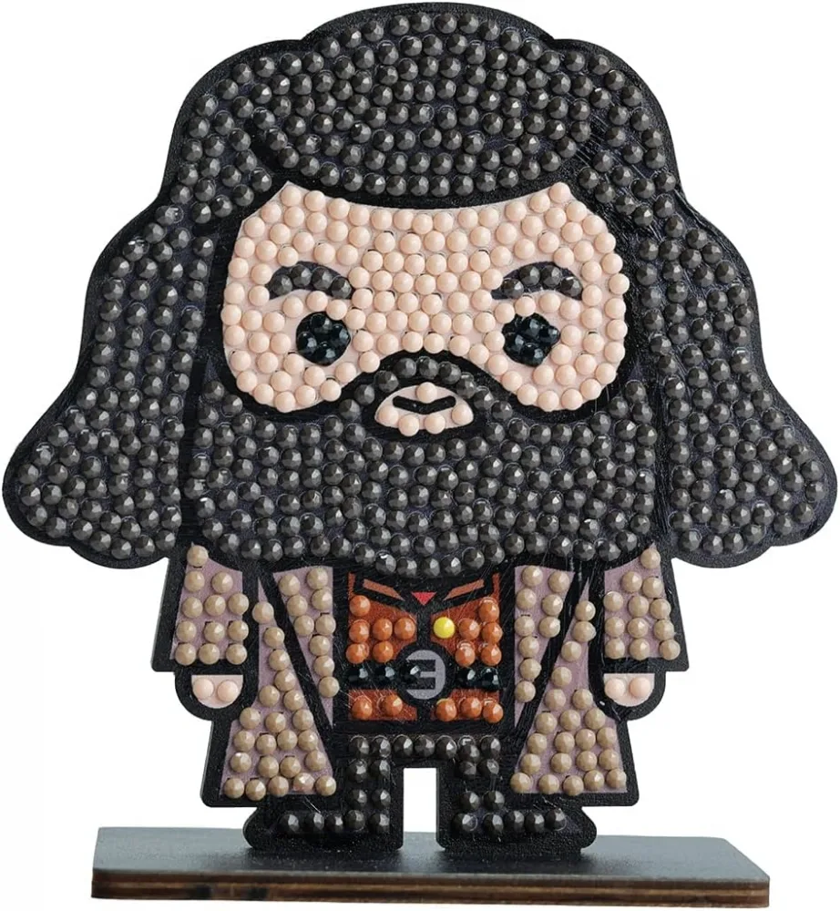 Комплект за диамантена бродерия, Craft Buddy, Crystal Art Buddies, Рубиъс Хагрид, 7 части