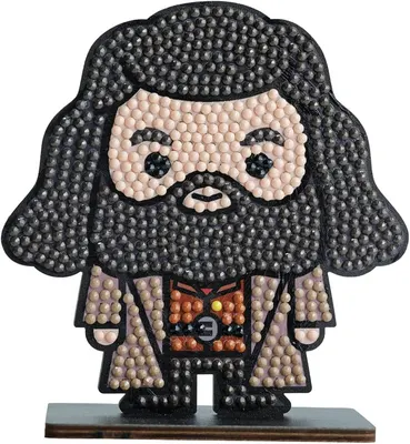 Комплект за диамантена бродерия, Craft Buddy, Crystal Art Buddies, Рубиъс Хагрид, 7 части