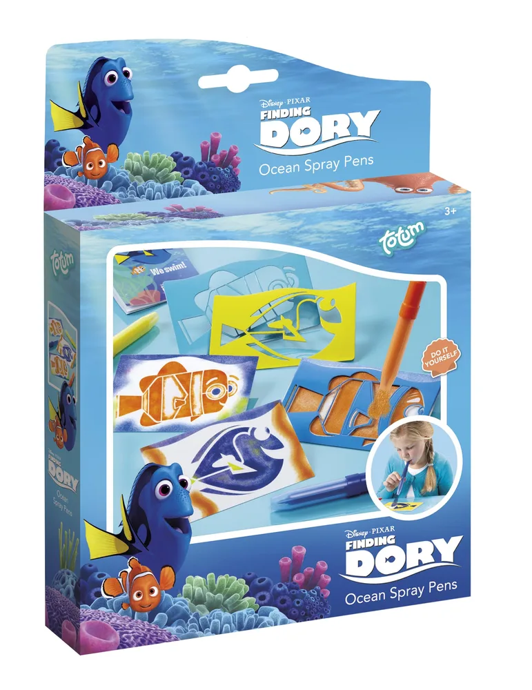 Творчески комплект, Totum, Finding Dory, Оцвети сам с духащи флумастери