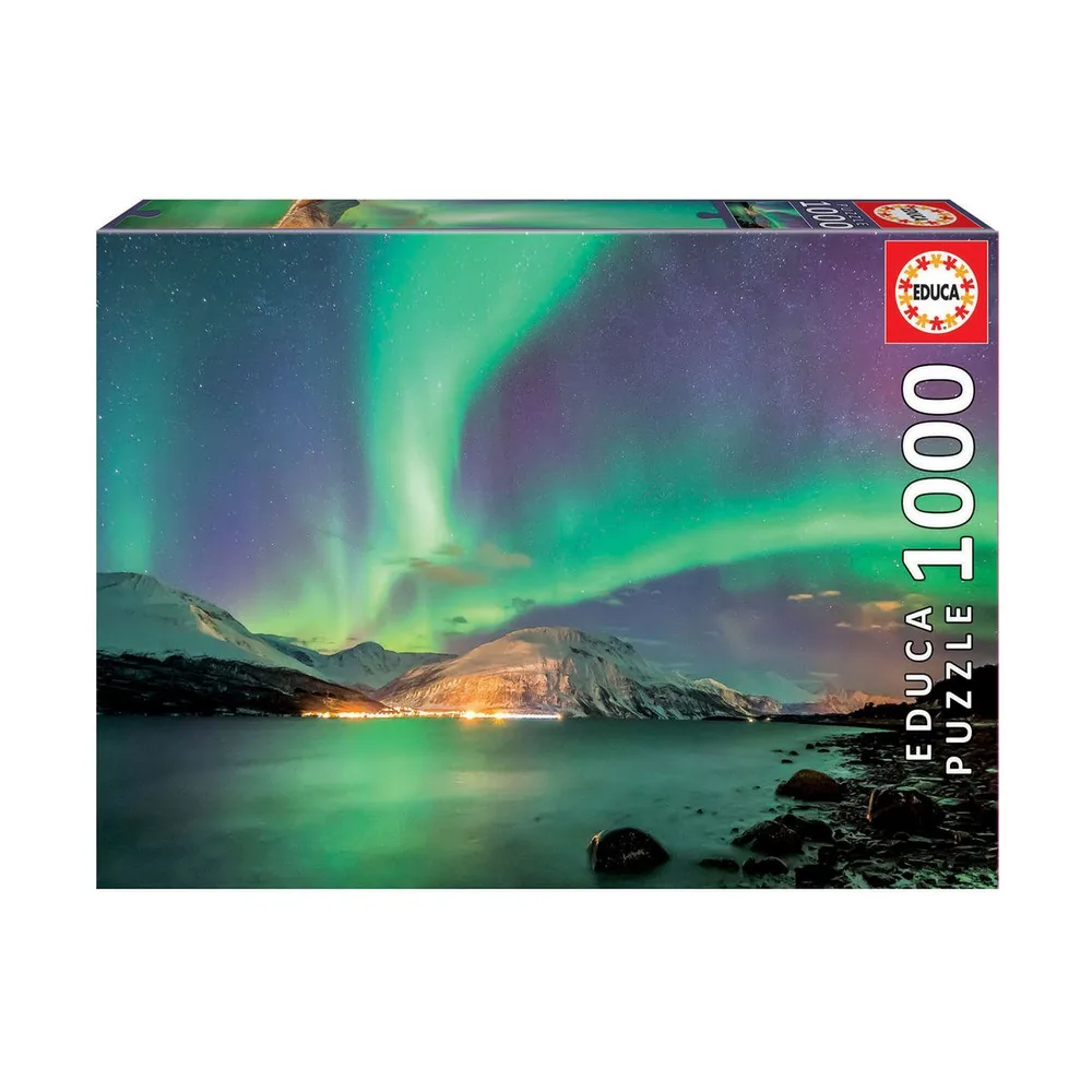 Северното сияние - пъзел 1000 части