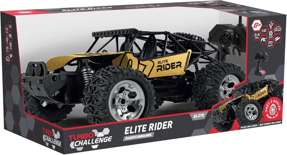 Бъги с радиоуправление, MGM, Elite Rider, Метално, 1:12