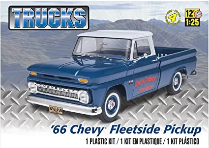 Сглобяем модел, Revell, Автомобил Пикап 1966 Chevy Fleetside, 112 части