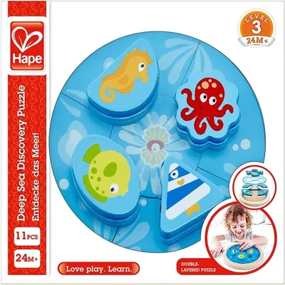 Дървен пъзел, Hape, В дълбокото море