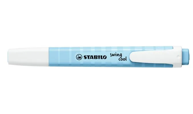 Текст маркер, Stabilo, Swing Cool Pastel, Нежно синьо