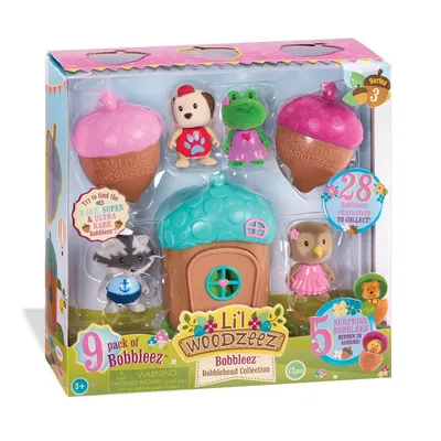 Комплект за игра, Battat, Li'l Woodzeez, Комплект фигурки с къщичка