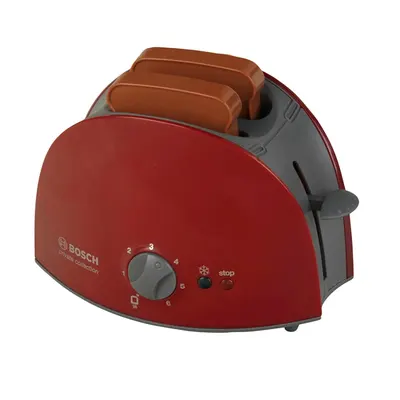 Детски тостер Bosch, с две филийки, червен