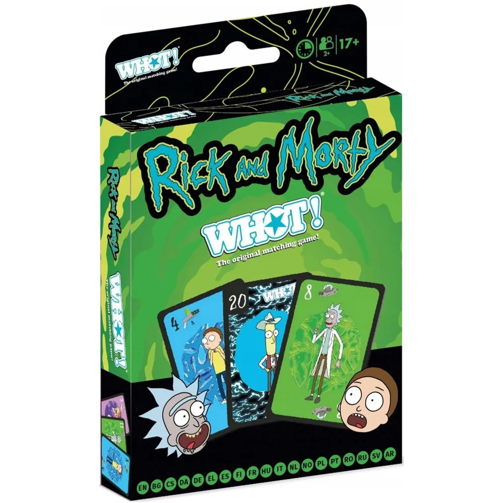 Карти за игра, Winning Moves, Whot, Рик и Морти