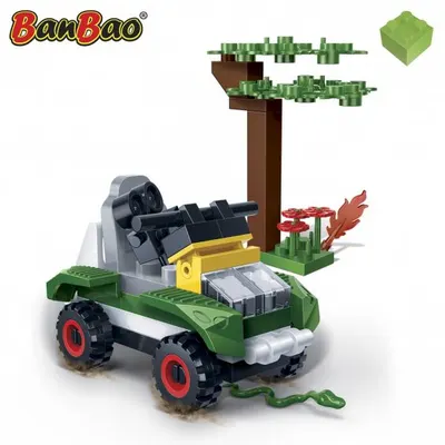 Мини Конструктор, BanBao, Сафари, 40 части