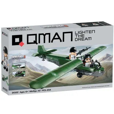 Конструктор, Qman, Лек щурмови планер DFS230, 234 части