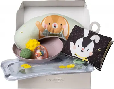 Комплект за новородено, Taf Toys, Бебешки комплект, зайчето Джени, 7 части