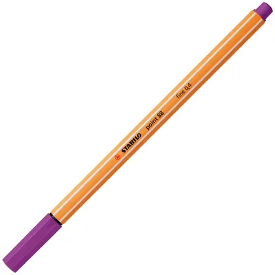 Тънкописец, Stabilo, Point 88 fine 0.4, Люляк