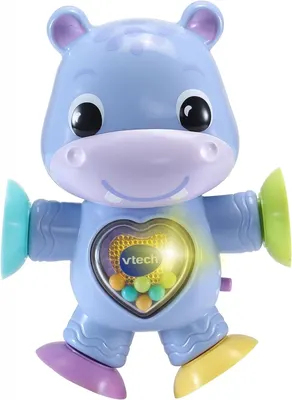Интерактивна играчка, Vtech, Хипопотам, 6.6 x 10.4 x 14.2 см