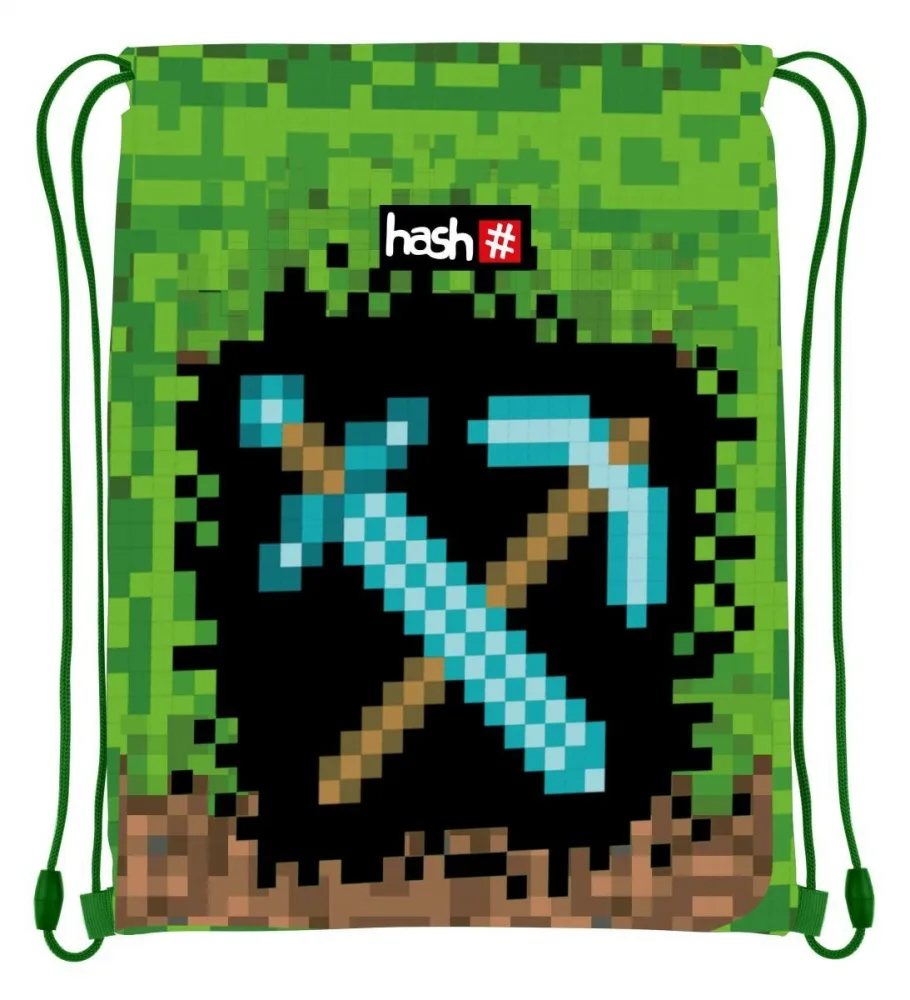 Спортна чанта, Astra, HASH, Pixels, 44 х 33 cm