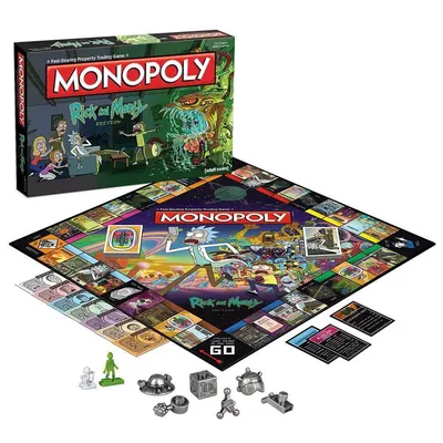Настолна игра, Winning Moves, Monopoly, Рик и Морти