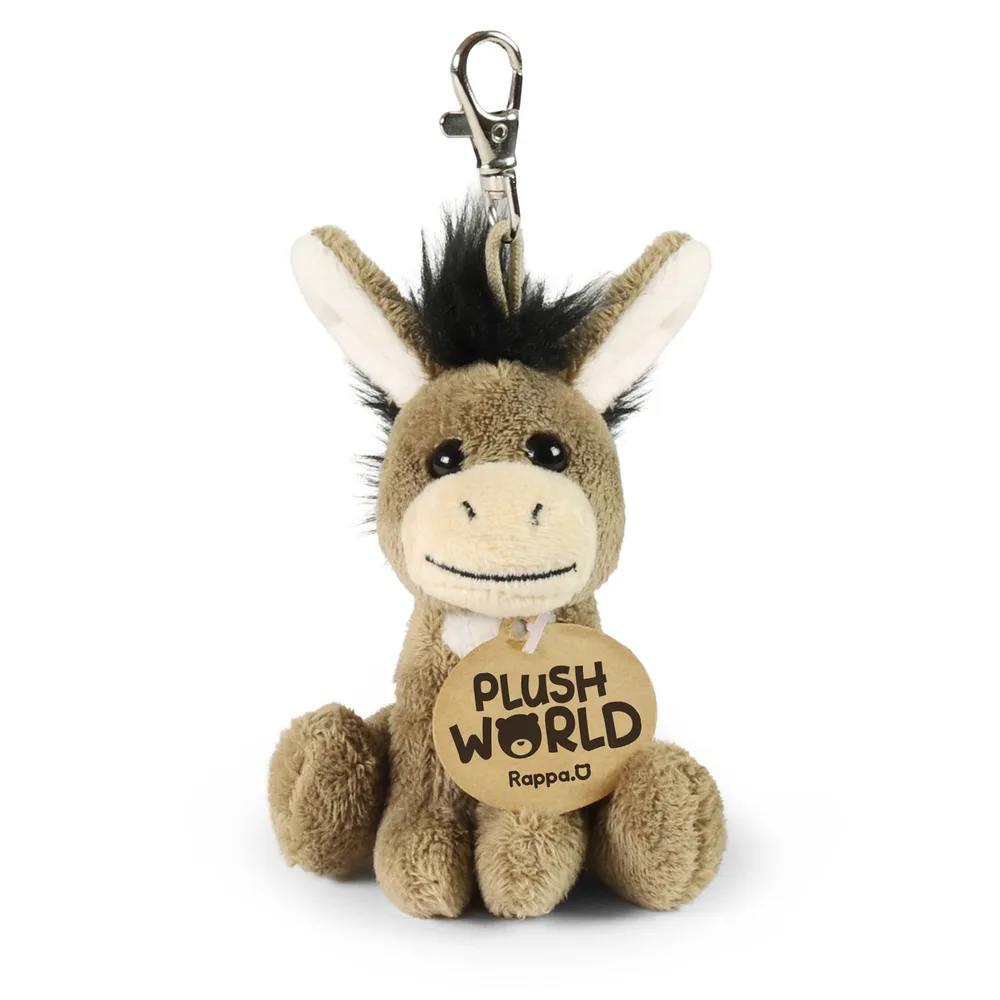 Плюшен ключодържател Магаренце, серия Plush World