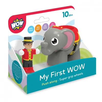 Комплект фигурки, WOW Toys, Слончето Ели и нейният дресьор