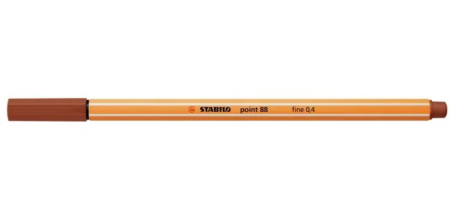 Тънкописец, Stabilo, Point 88, Наситено червен