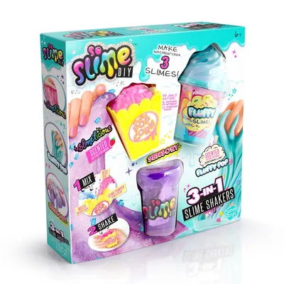 Творчески комплект, Canal Toys, So Slime, 3 в 1 слайм шейкър