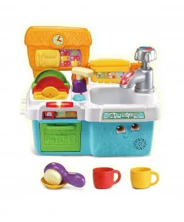 Интерактивна играчка, Vtech, Leap Frog, Играй и се забавлявай, Мивка с аксесоари