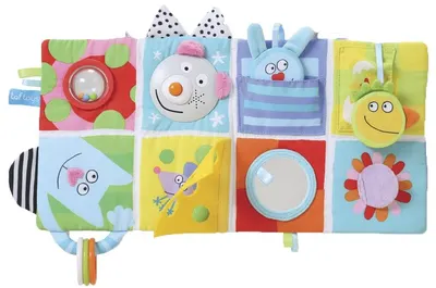 Мека играчка с активности, Taf Toys, За креватче, 44 x 24 x 4 см