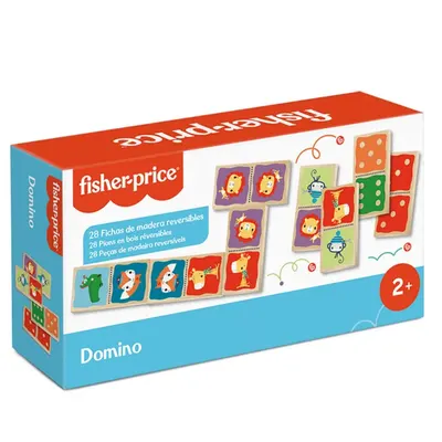 Fisher Price, Дървено домино с две лица, Животни