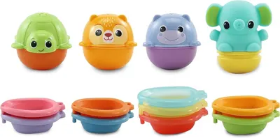 Игрален комплект за баня, Vtech, Лодки за вана, 13 части