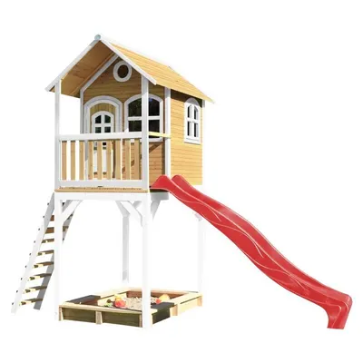 Къща за игра Romy, AXI с пясъчник, Red Slide
