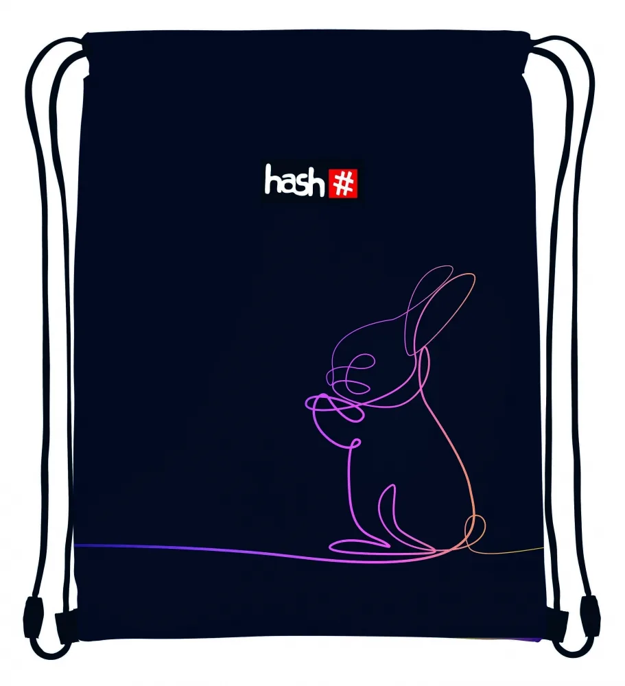 Спортна чанта, Astra, HASH, Rainbow Bunny, 44 х 33 cm