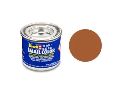 Емайлна боя, Revell, Email Color, Кафяво мат, 14 мл