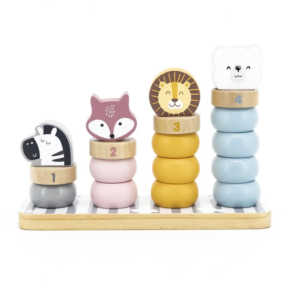 Дървена игра - Рингове за нанизване Polar B