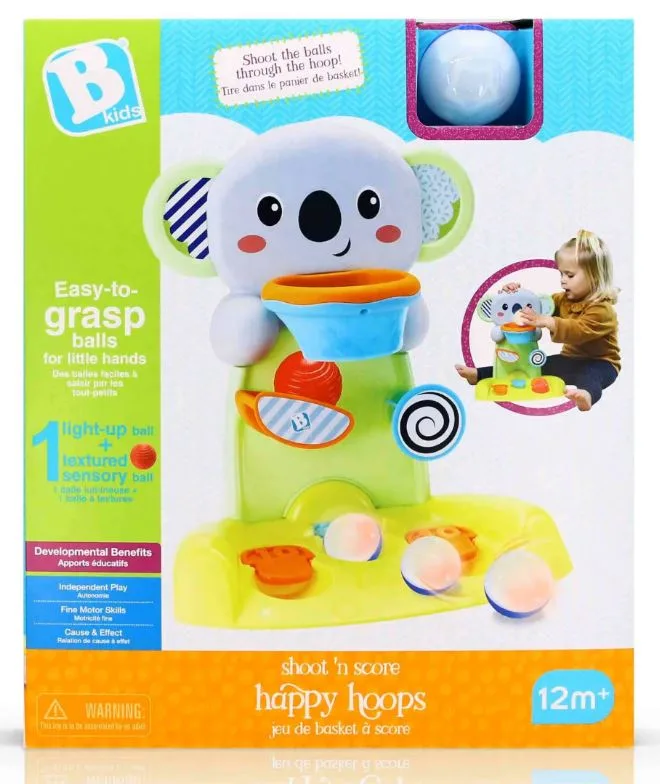 Бебешка играчка, Infantino, B Kids, Кош с топки, Коала