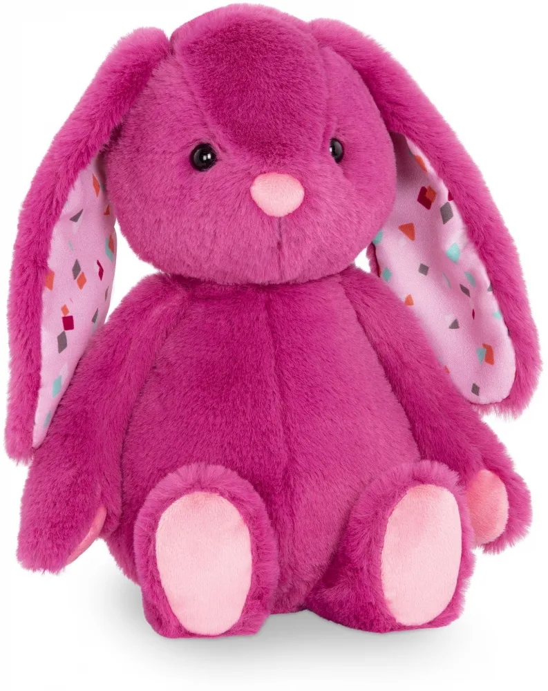 Плюшена играчка, Battat, Зайче, 30 cm, Розов