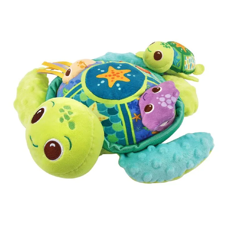 Интерактивна играчка, Vtech, Мека костенурка с активности, 22 х 11 х 28.8 см