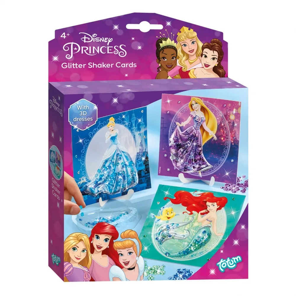 Творчески комплект, Totum, Disney Princess, Направи сам блестящи карти