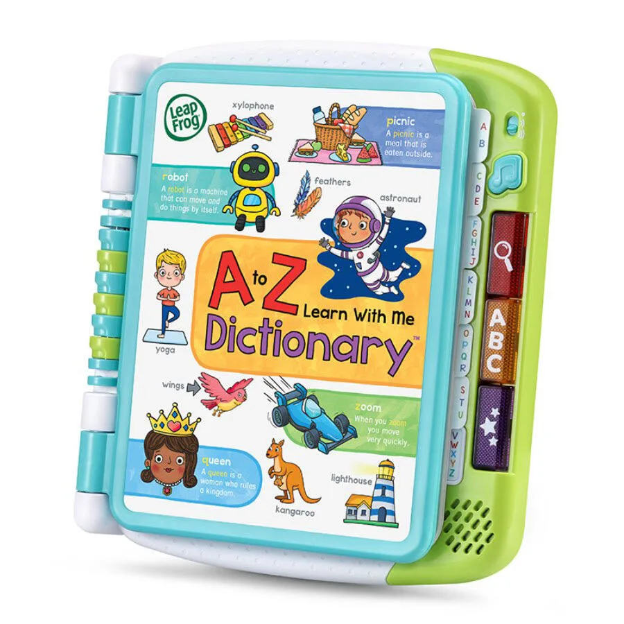 Интерактивна играчка, Vtech, Leap Frog, Образователен речник, Учи с мен от A до Z, 32.5 х 35.5 х 6.5 см