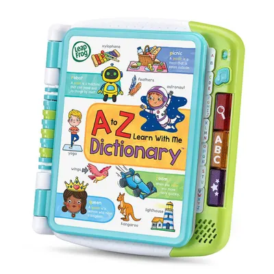Интерактивна играчка, Vtech, Leap Frog, Образователен речник, Учи с мен от A до Z, 32.5 х 35.5 х 6.5 см
