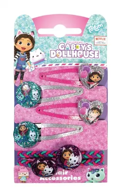 Аксесоари за коса, Totum, Gabby's Dollhouse, 6 броя