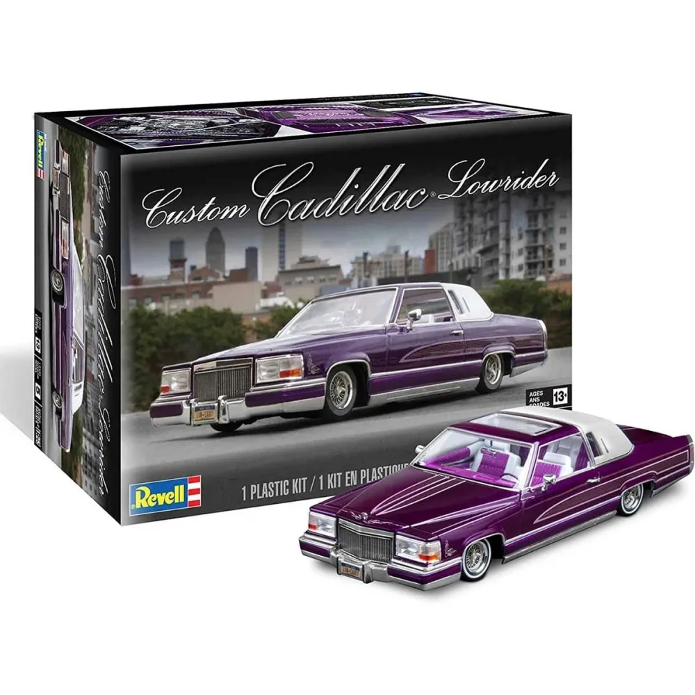 Модел за сглобяванe, Revell, Custom Cadillac Lowrider 1/25, 110 части
