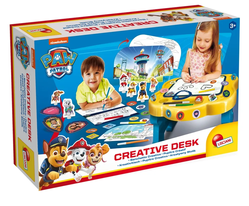 Образователна творческа масичка Lisciani, Paw Patrol