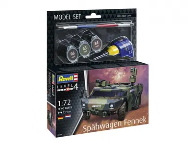 Сглобяем модел, Revell, Танк Fennek, Комплект