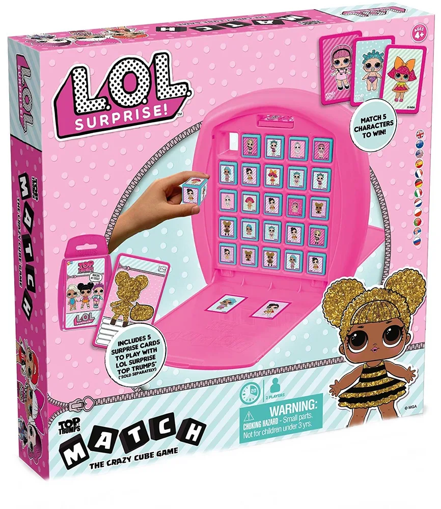 Настолна игра, Winning Moves, Top Trumps Match, LOL Surprise