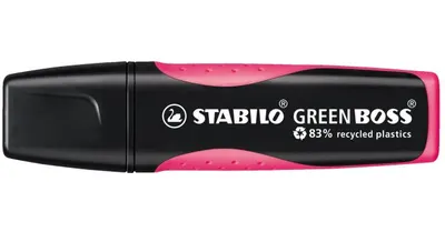 Текст маркер, Stabilo, Green Boss, Розов