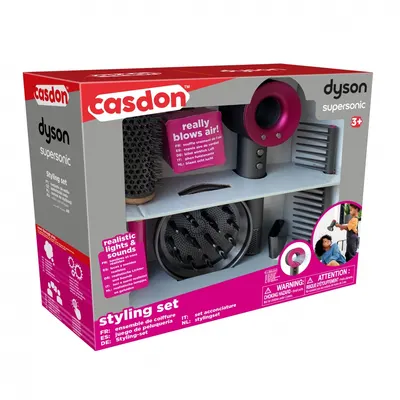 Интерактивен комплект за стилизиране на коса, Casdon, Dyson Supersonic
