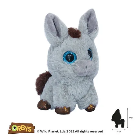Плюшена играчка, Магаре 17см. Wild Planet