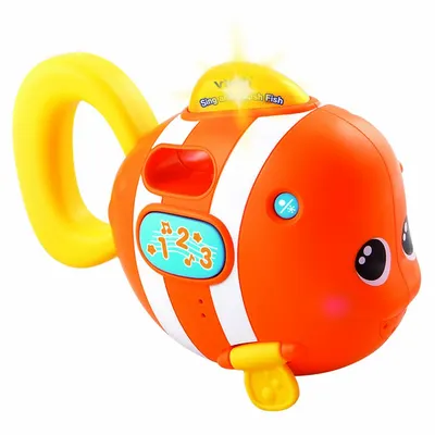 Интерактивна играчка за баня, Vtech, Музикална рибка