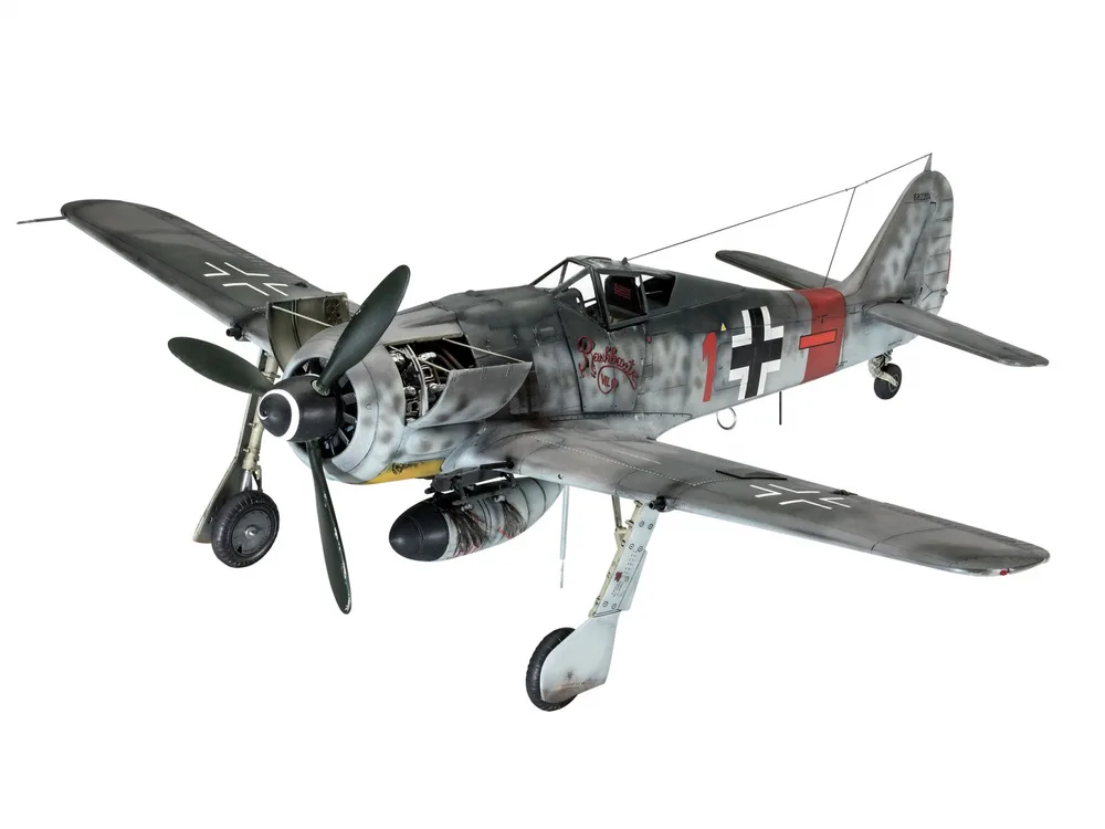 Сглобяем модел, Revell, Боен самолет Fw190 A-8-R-2 Sturmbock, 168 части