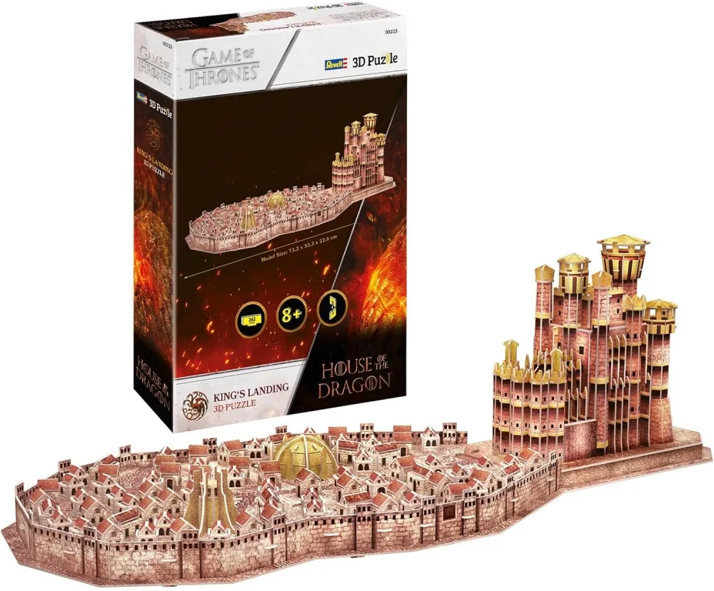 Пъзел 3D, Revell, House of the Dragon, King's Landing