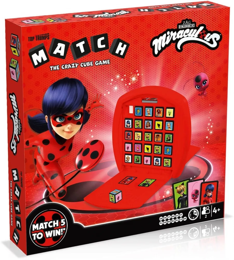 Настолна игра, Winning Moves, Top Trumps Match, Miraculous